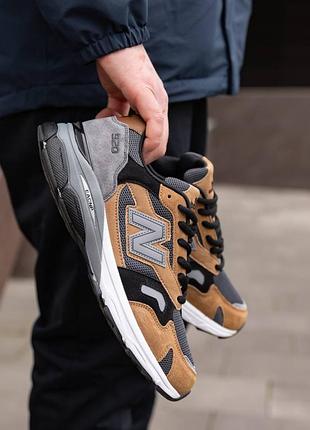 Мужские кроссовки new balance 920 navy beige black4 фото