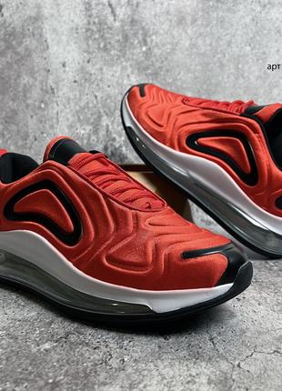 Кросівки 40-42,5 чоловічі air max 720 red з повітряною подушкою найки