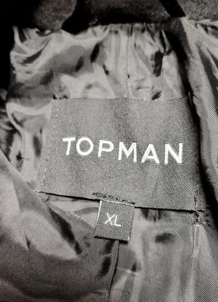 Стильное трендовое мужское демисезонное пальто в размере xl от дорогостоящего бренда 
●состояние новое5 фото