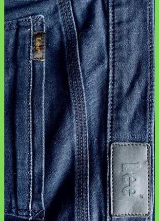 Сині джинси палаццо wide leg широкі труби р.м, l w30 l31 lee оригінал8 фото