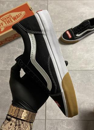 🖤🌼❤️vans old skool black white supreme❤️🌼🖤кеды ванс олд скул черные суприм 3