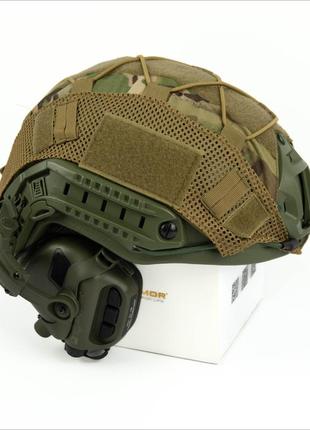 Комплект: шолом з навушниками earmor м31 fast wendy helmet uhwmpe nij iiia (m-l)