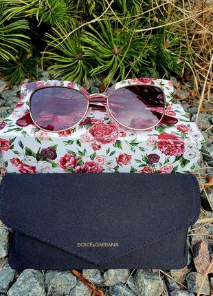 Солнцезащитные очки dolce & gabbana 4346 3194w9 pink bigradient purple1 фото