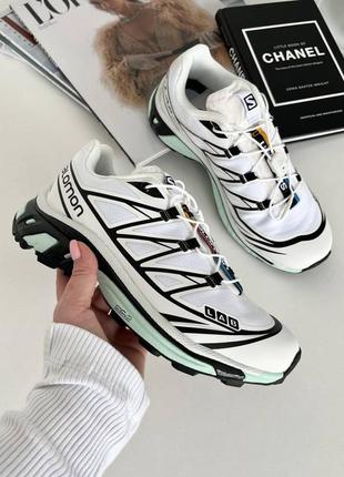 Salomon xt-6 white icy morn