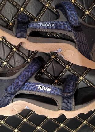 Босоножки teva tanza blue (детские). оригинал - 31 (20,5см)6 фото