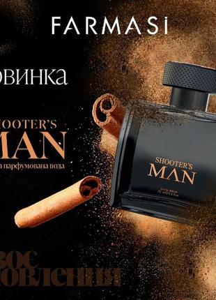 Парфюмированная вода для мужчин farmasi shooters man black, 75мл1 фото