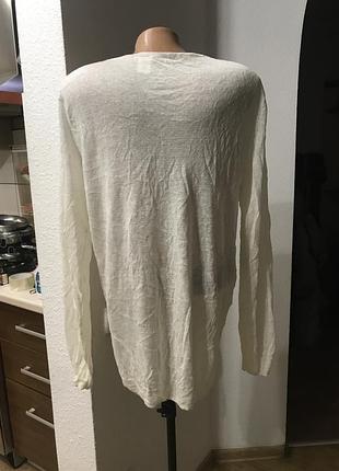 Кофта кардиган льонова   р. xxl -xxxl       la redoute3 фото