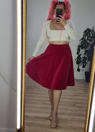 Винтажная юбка, ретро юбка