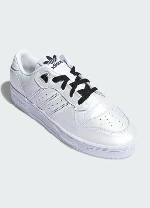 Adidas rivalry low женские кожаные кроссовки оригинал!
