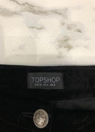 Велюровые шорты topshop2 фото