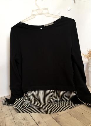 Короткая кофта кроп топ missguided в рубчик облегающая базовая укороченная по фигуре нюдовая