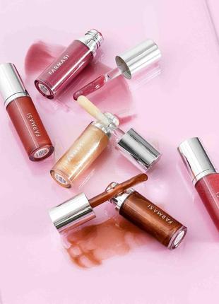 Блиск-топер для губ farmasi, 8 мл (наявність в описі)