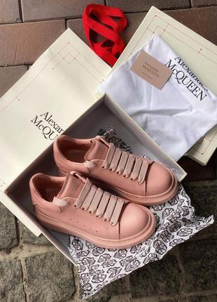 Кросівки alexander mcqueen pink кросівки3 фото