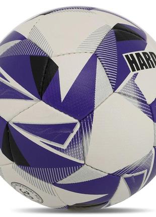 М'яч футзальний pu hydro technology hard touch №4 fb-5039 білий-фіолетовий3 фото