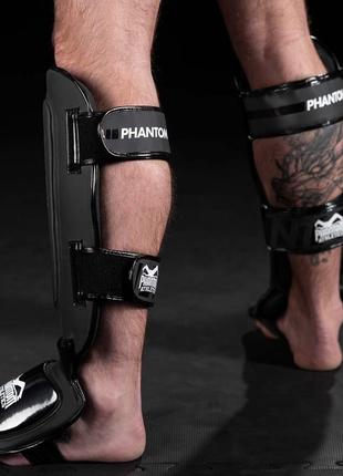 Защита голени и стопы phantom apex hybrid black s/m6 фото