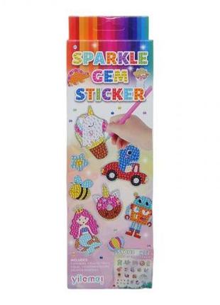 Алмазные наклейки "sparkle gem sticker"