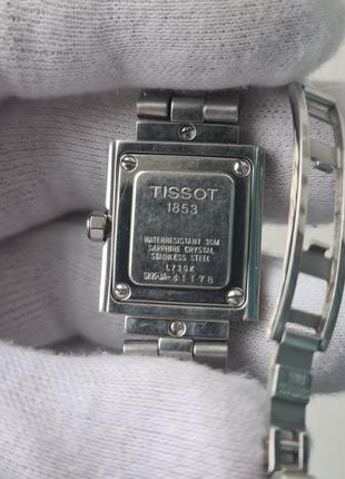 Жіночий годинник tissot l730k black swiss made sapphire6 фото