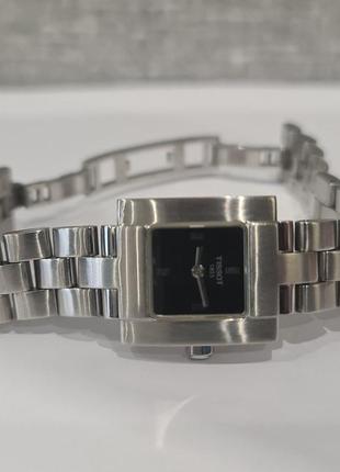 Жіночий годинник tissot l730k black swiss made sapphire7 фото