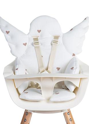 Подушка універсальна до стільця для годування childhome angel/hearts, арт. ccascjoh