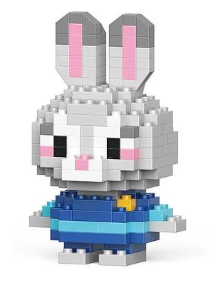 Конструктор фигурка пиксели bricks джуди хопс judy hopps zootopia