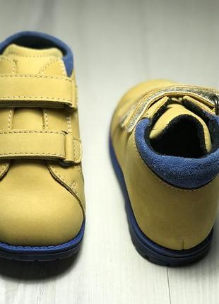 Ботинки для мальчика, натуральная кожа, италия5 фото