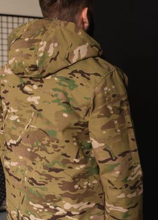 Куртка чоловіча тактична демісезонна туреччина зсу мультикам 8952 m хакі6 фото