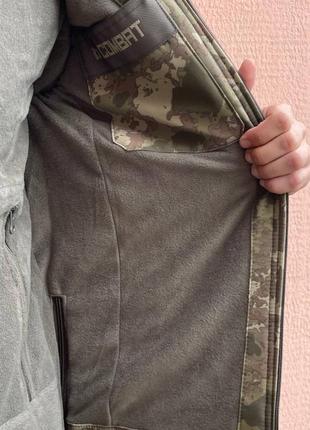 Куртка чоловіча тактична мультикам combat туреччина софтшел soft-shell зсу 8067 s8 фото