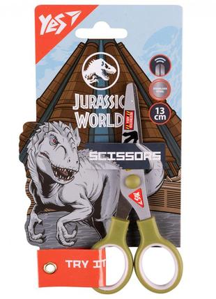 Ножиці yes jurassic world 13см з принтом на лезі (480443)