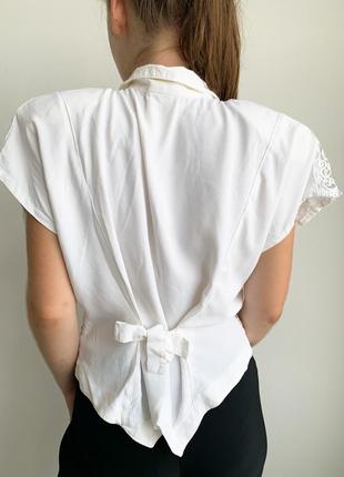 Винтажная блуза сделана в париже2 фото