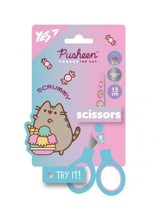 Ножницы yes pusheen 13см с принтом на лезвии (480437)