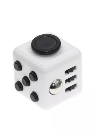 Кубик антистрес fidget cube 14122 білий з чорним