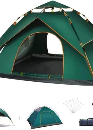 Палатка для кемпинга автоматическая 200х150х135 см спальных мест 21 фото
