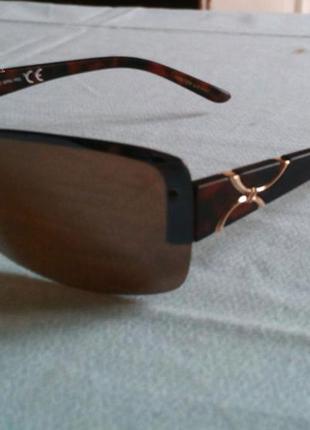 Солнцезащитные очки  сонцезахисні окуляри светло-коричневые2 фото