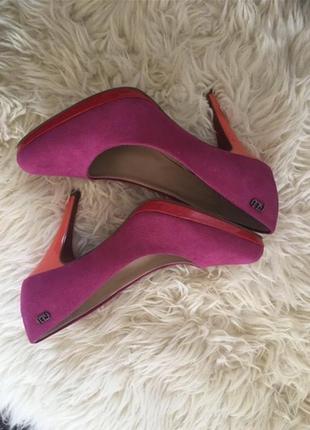 Graceland-замшевые розовые туфли8 фото