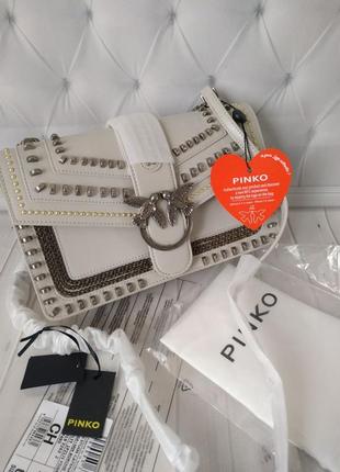 Хит продаж! сумка кожаная в стиле pinko🔝