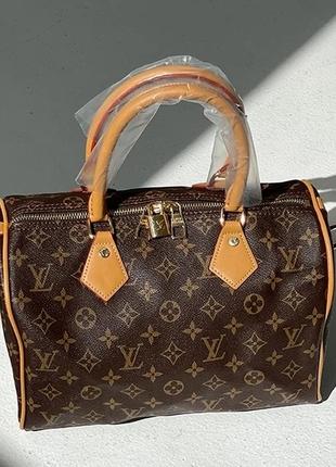 Louis vuitton speedy 30 brown