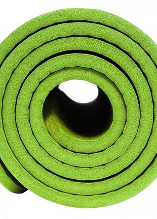 Килимок (мат) спортивний sportvida nbr 180 x 60 x 1 см для йоги та фітнесу sv-hk0248 green8 фото