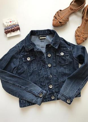 Останній шанс!срочно!распродажа!джинсовая курточка  на 10 лет