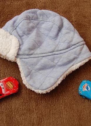 Шапка теплая george, 6-12 мес