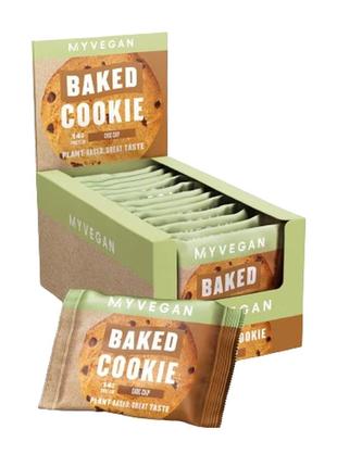 Myvegan baked cookie - 12x75g choc chip1 фото