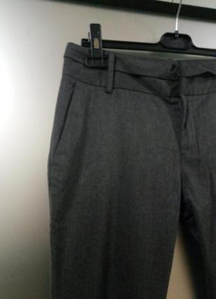 Серые брючки zara, 36 размер 3