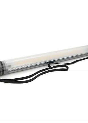 Лампа для кемпінгу luxceo p7rgb, 8w, 12 режимів, пульт, корпус-пластик, водостійкий, ip68, вбудований акум