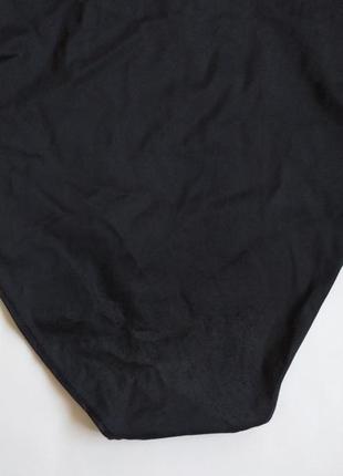 Тсм tcm купальник черный сдельный чорний суцільний модний2 фото