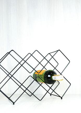 Подставка для вина "шестигранная"1 фото