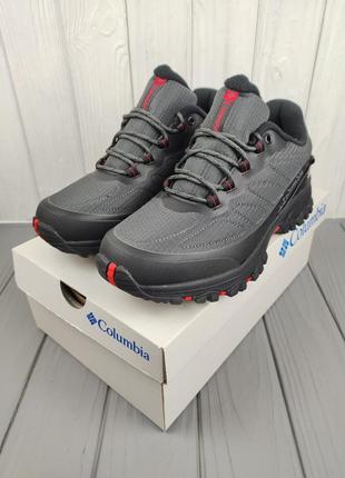 Кроссовки columbia gore-tex thermo gray black термо