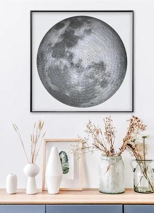 Круглый пазл луна на 1000 шт. пазл круглой формы5 фото