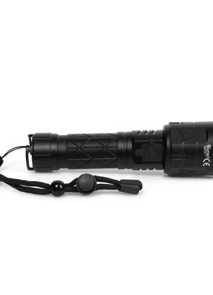 Ліхтарик тактичний акумуляторний watton wt-604, кишеньковий ліхтар із usb зарядкою та функцією powerbank6 фото