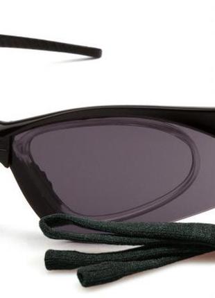 Окуляри pyramex pmxtreme rx (gray) anti-fog, сірі з діоптрійною вставкою