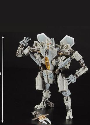 Трансформер вояжер старскрім. hasbro transformers voyager starscream. екшн-фігурка трансформер-літак 18см8 фото