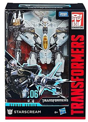 Трансформер вояжер старскрім. hasbro transformers voyager starscream. екшн-фігурка трансформер-літак 18см4 фото